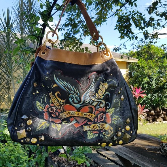 Isabella Fiore Handbags - Isabella Fiore "Peace & Love" Cool Bag - Preowned